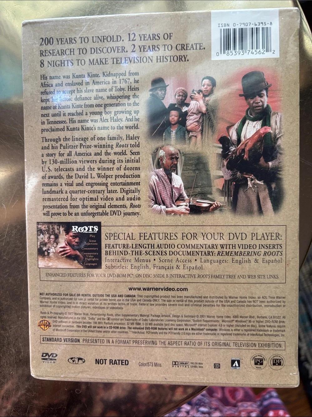 Roots 25th Anniversary Edition DVD - Brown Edition